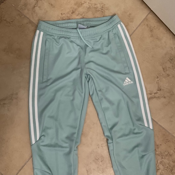Adidas track pants teal size xs - Picture 4 of 7